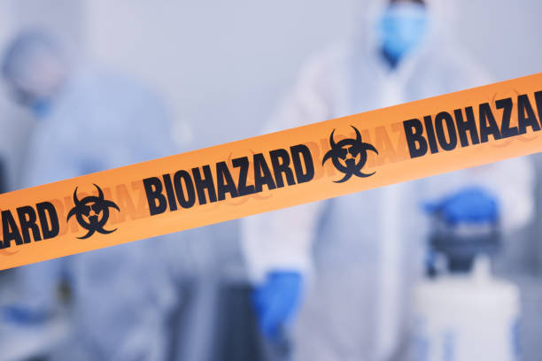 Professional Crime Scene Cleanup technician working in River Edge, NJ